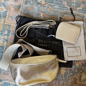 Elie Beaumont large crossbody + wallet set